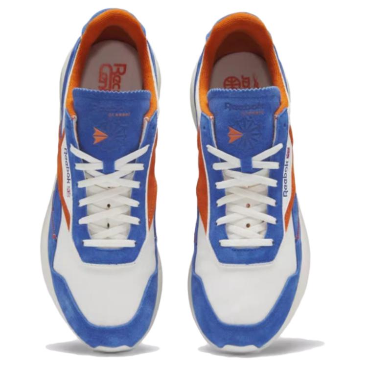 Reebok Classic Leather Legacy AZ Rec-Center - Blue Orange Unisex Sneakers Chalk Vector-Blue Smash-Orange GY9796