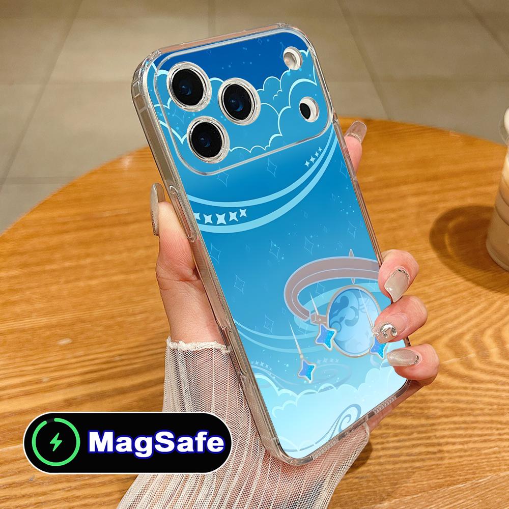 Game GI Layla Mobile Phone Case for iPhone 17 16 15 14 13 12 11 Air Pro Max Plus Mini Magsafe Clear Colorful Cover Cover Luxury