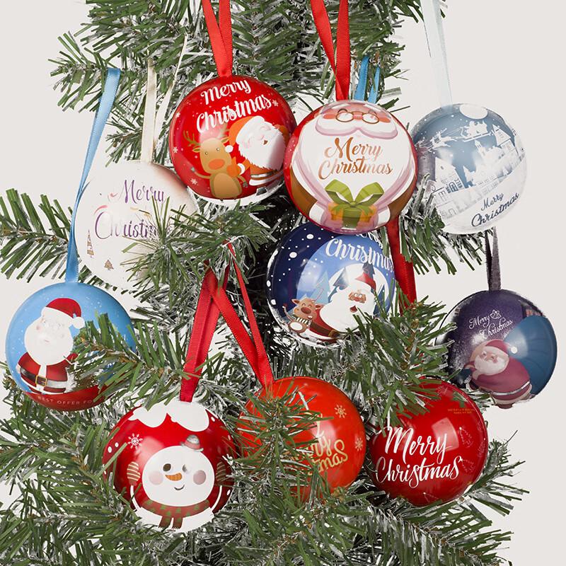 Christmas Elf Ball Candy Box Ornament