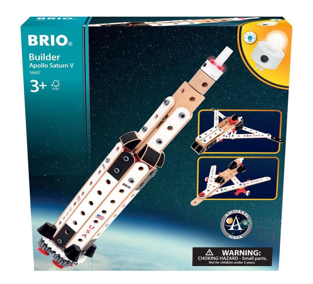 Brio Baukasten Apollo Saturn Zeitalter Werkzeug Spiel Pädagogisch 34607 V, 3+ (Zimmermann Spielzeug, Spielzeug)