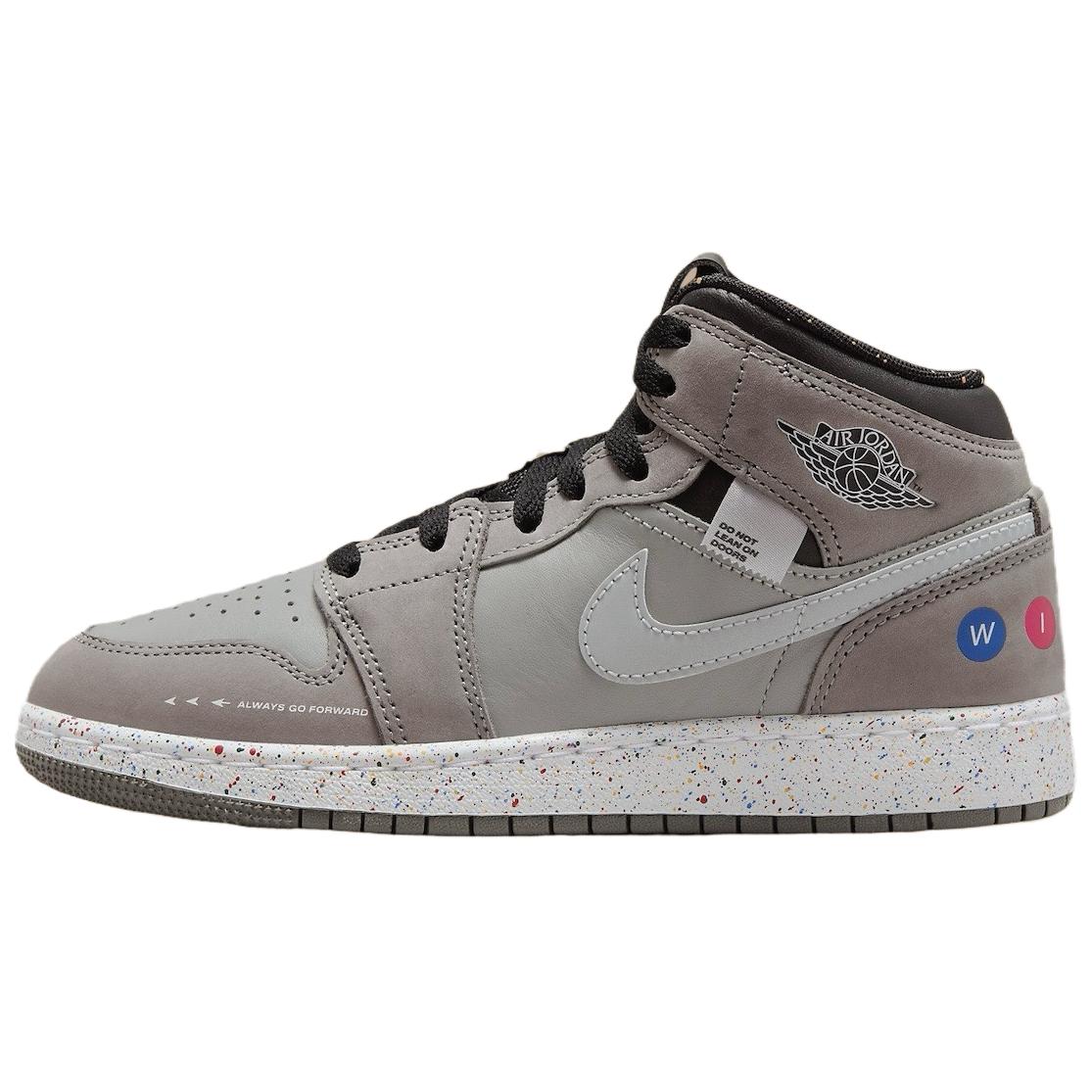 

Air Jordan 1 Mid Wings Nyc Subway Gs FZ1209-001 35.5