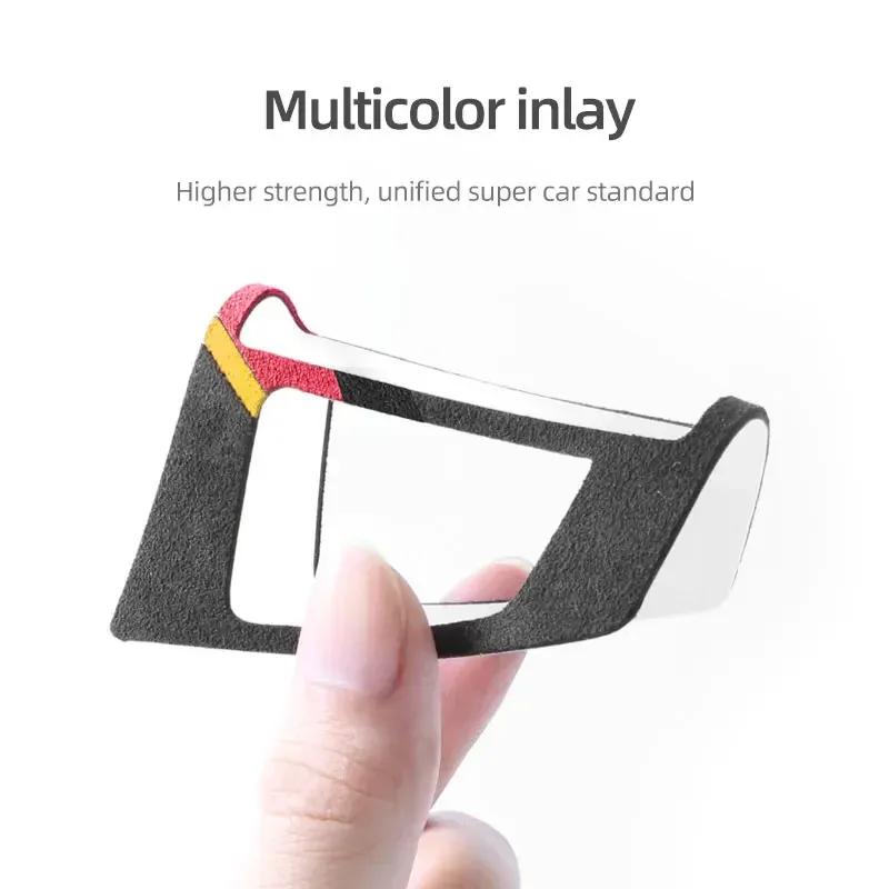 For BMW X1 F48 F49 2016- Made of Alcantara Reading Light Panel Trim Frame Stickers Car Interior Decoration Tuning Accessories