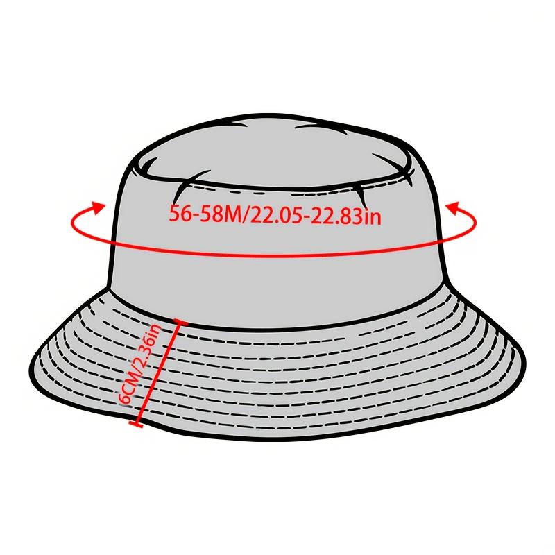 Fisherman Hat Women's Deep Top Large Head Hat Spring and Summer Hat Casual Basin Hat Men