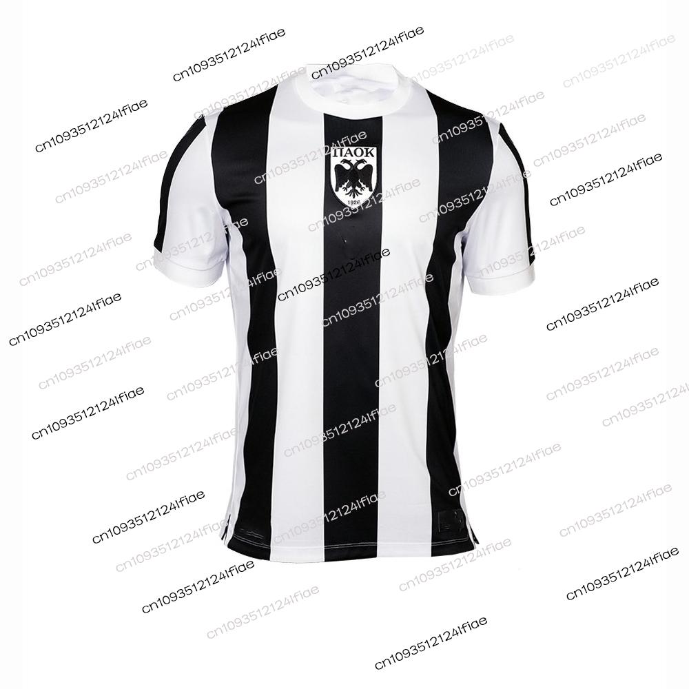 MDHAO xin nan zhuang  3D txu 2026 Nieuw Heren Voetbalshirt, Casual en Recreatieve Stijl, Ademend en Sneldrogend voor Dagelijks Gebruik, Grieks PAOK M