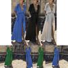 Stylish Women Deep V Neck Maxi Dress Featuring Timeless Design And Premium Quality