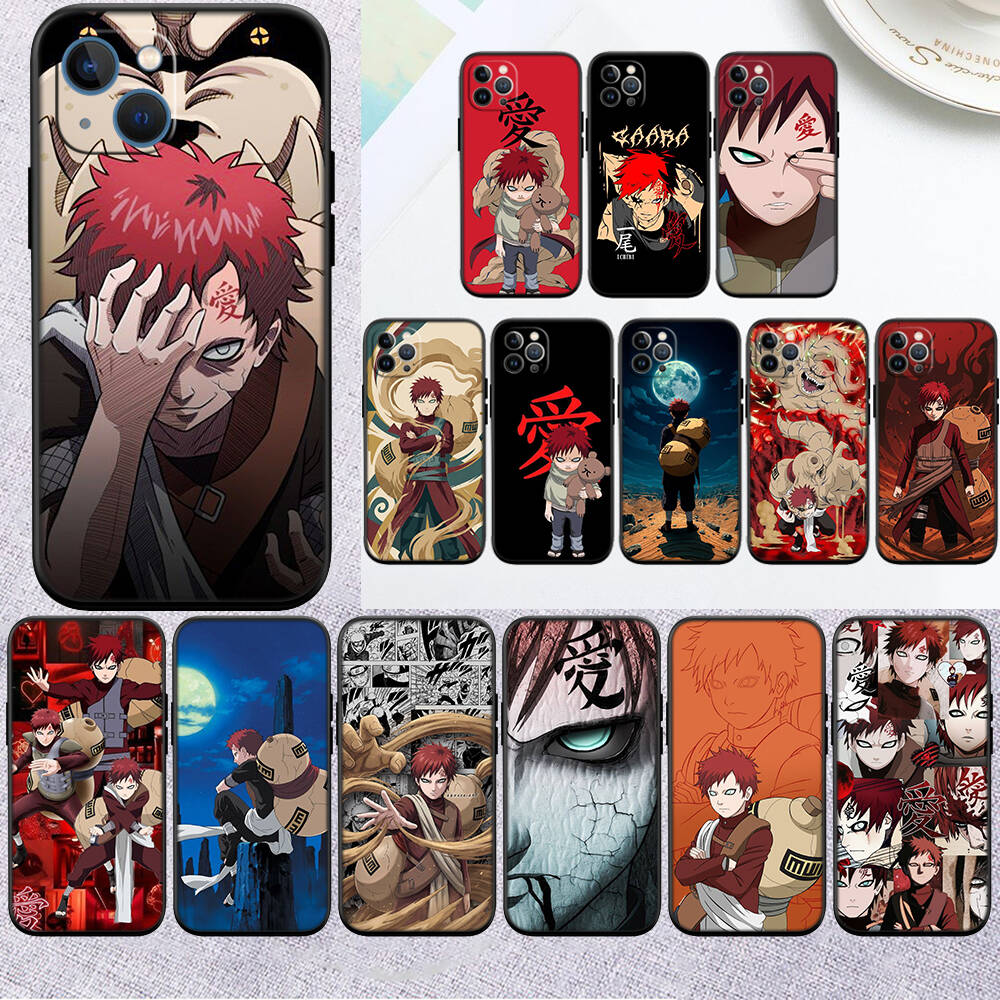 MH97 Naruto Gaara Phone Shell for Samsung S20 S21 S22 S23 S24 FE Ultra Plus Lite S21S A55 A07 A17 F06 F16 M06 M16 M56 A36 A37 A57