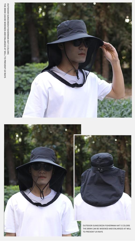[Lanito] Insect Repellent Net Hat with Insect Repellent Net Insect