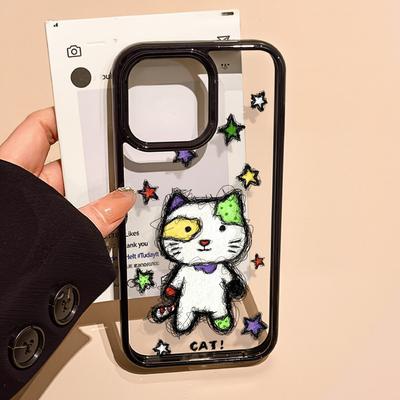 Painted Case for iPhone 11 12 13 14 15 16 iPhone 13 14 15 16 Pro 13 14 15 16 Pro Max Samsung A15 A16 A25 A26 A55 A56 S25 S24 S22 S23