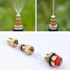 High Pressure Brass Nozzle Adjustable Adjustable Nozzle Twist Hose Nozzle For Watering Gardens