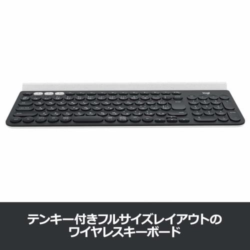 Logitech Wireless Keyboard K780 Bluetooth Unifying Wireless Keyboard Windows Mac Chrome iOS Android