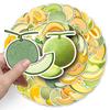 51 Cantaloupe Personality Cartoon Fruit Children's Rewards Guka Decorative Skateboard Suitcase Guitar Creative Stickers