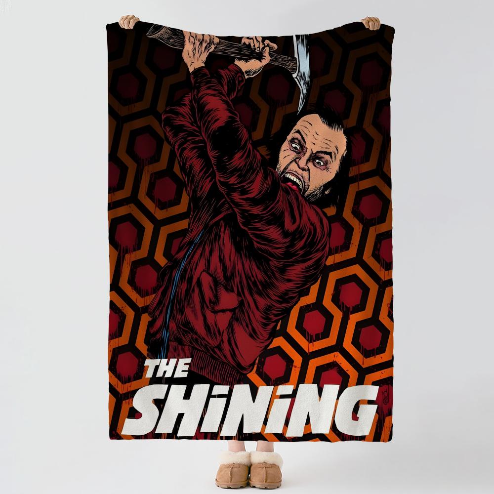 movie T-The Shining-g Throw Thick Comfort Flannel Quilt, Multi-scene Use Indoor Outdoor Daily Nap