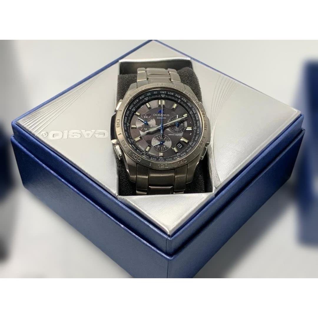 Used CASIO Oceanus Watch Tough Solar OCW-600 Working Item