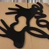 Wall Background Heart Cutouts Wall Hanging Art Wall Silhouette  Office