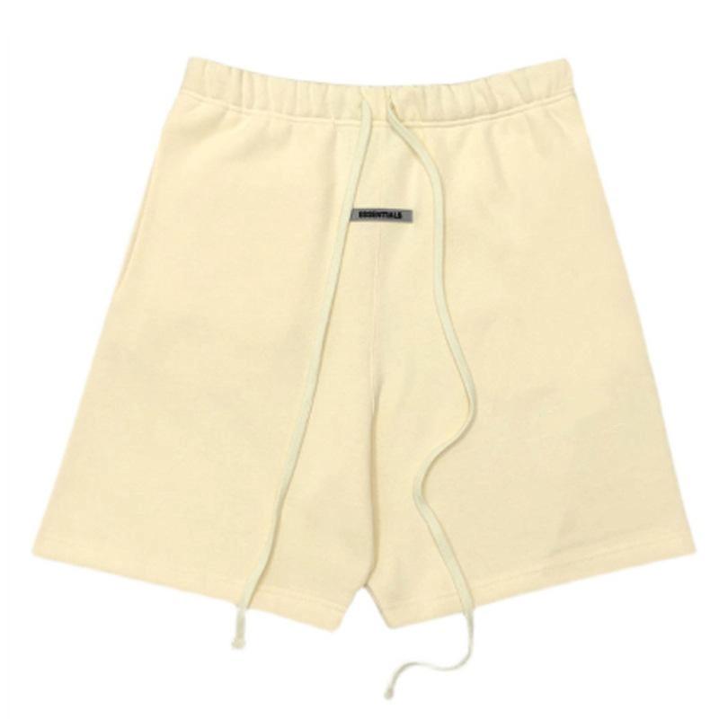Dubbla linjer Reflekterande shorts Herr Sommar Fempunktsbyxor High Street Lös Enfärgad Enkel Vardaglig