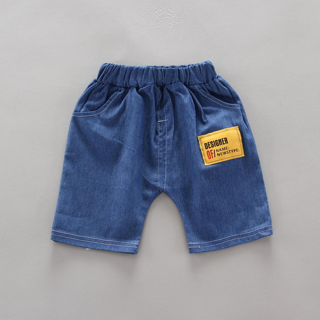 1-4Years Infant Baby Boys Clothes Set Cartoon T-shirt Tops+Shorts Summer Outfits