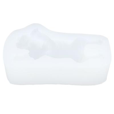 Dog Silicone Mold White for DIY Fondant Cake Chocolate Ice Cream Soap Making Accessories