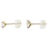 LK Salon Beautiful K18 0.34ct LK Airy Lab-Grown Diamond Studs earring Yellow GoldUsed