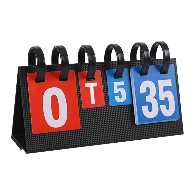 Scoreboard, Score Keeper, Score Flipper, Scoreboard for Indoor & Outdoor Sports, Portable Scoreboard Flips up to 35