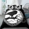 Ethnic Celtic Helm of Awe Bedding Set EU Single Double King US Twin Full Queen King Bed Linen Set