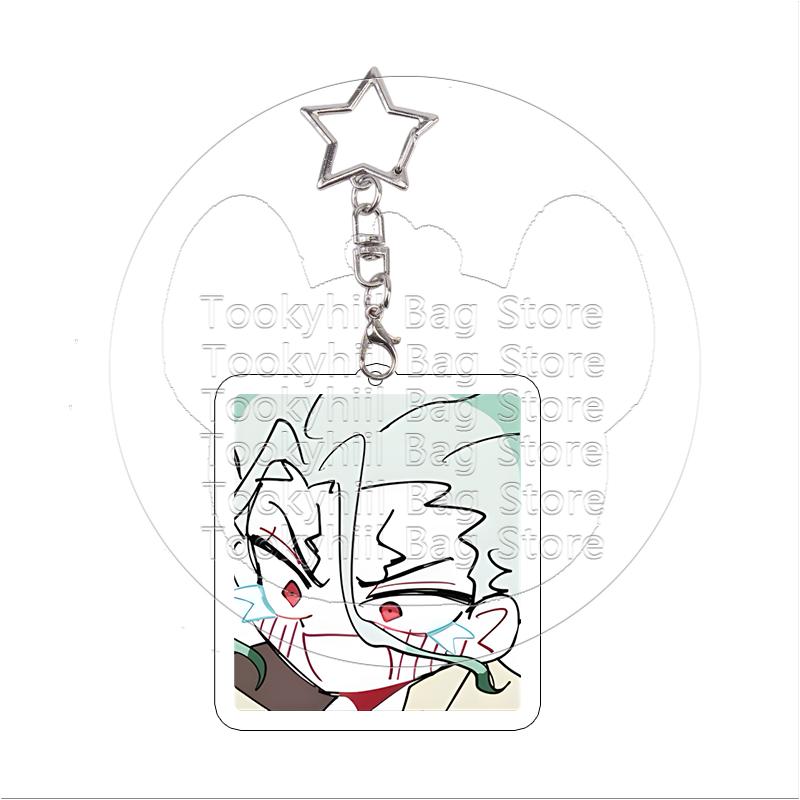 Dr. Stone Acrylic Keychain Kawaii Student Senku Ishigami Exquisite Senku Ishigami Gen Asagiri Keyring Bag Pendant Birthday Gift