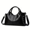2025 Trendy Handbag, Fashionable Women's Shoulder Bag, Gift for Mom, Casual Crossbody Bag, Versatile Shopping Bag with Zip Closure