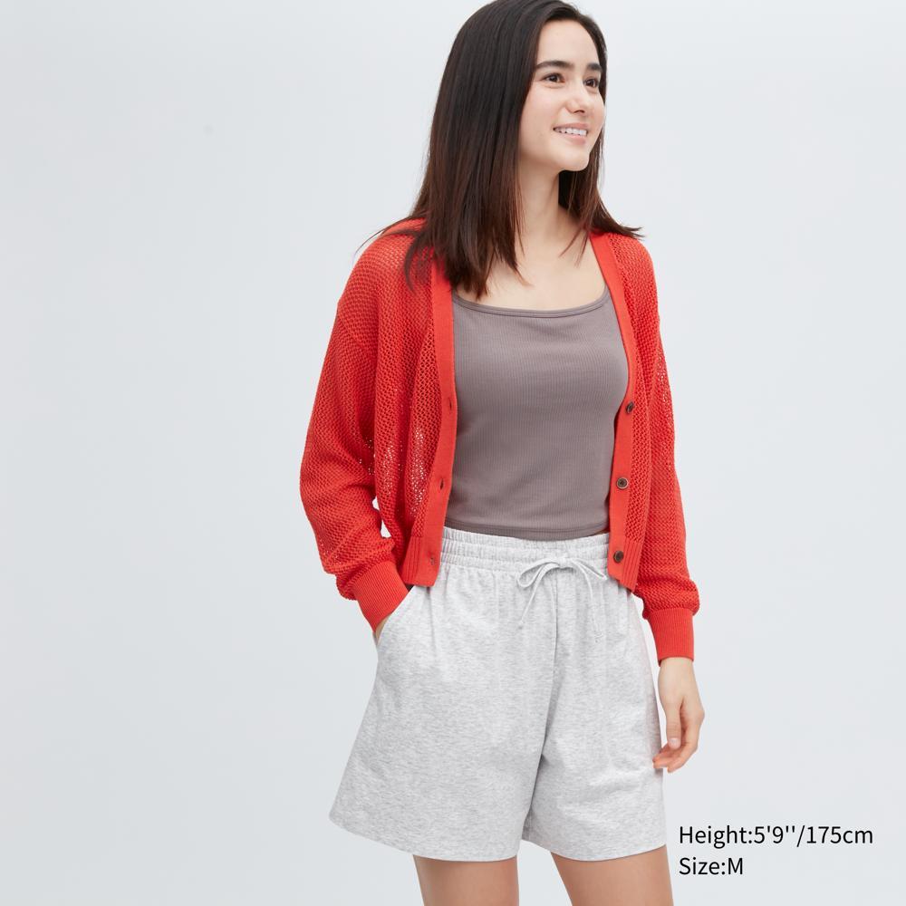 

UNIQLO AIRism Хлопковые легкие короткие брюки