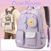 Versatile Nylon Backpack For School And Travel Ideal For Students With Trendy Colors