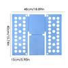 Clothes Folding Board Clothing Folder Bender Plastic Kids Laundry Foldable Helper Tool Household Liner Sorter Laundry Organizer