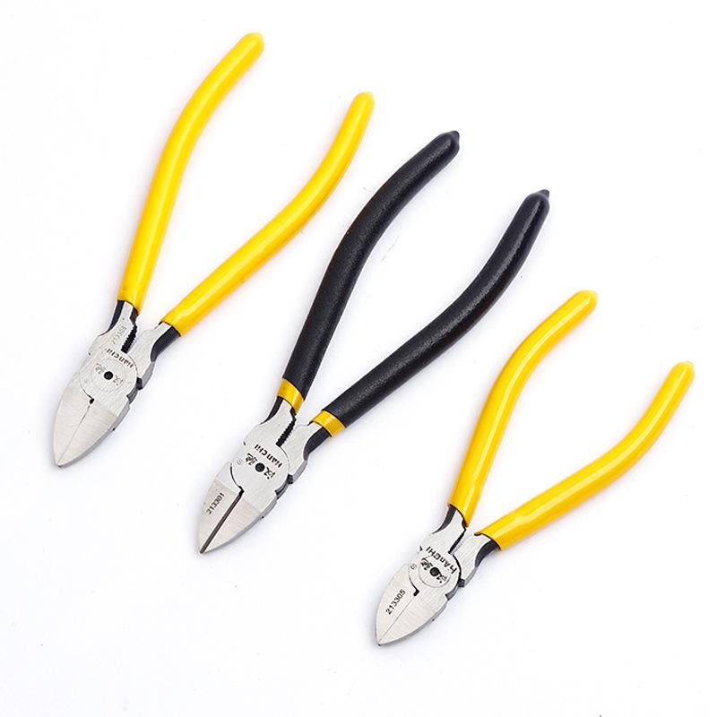 Industrial-Grade High-Hardness Diagonal Sprue Pliers for Electricians