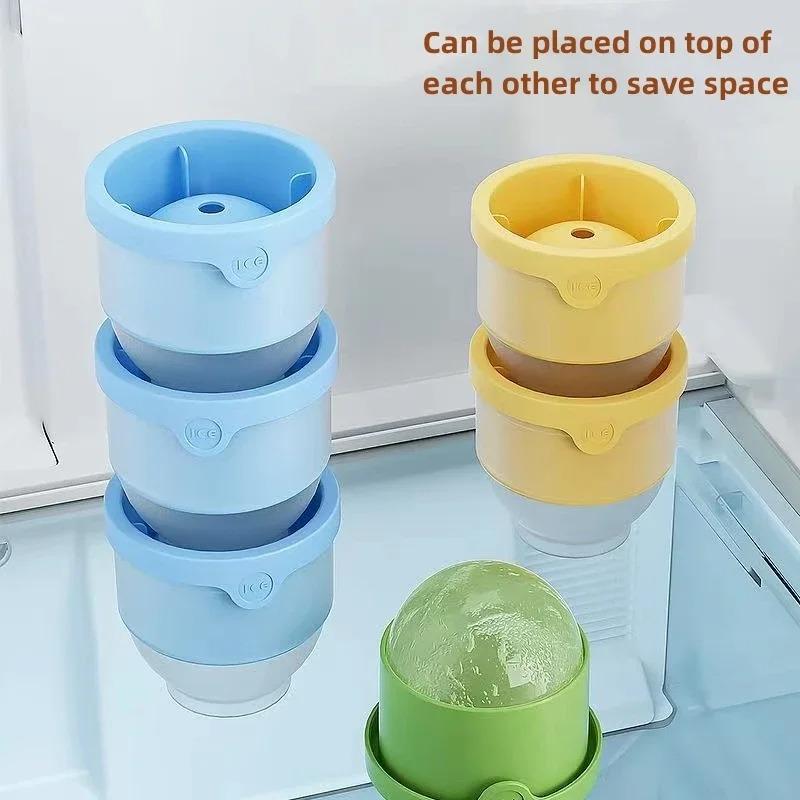 3 Stück Eishockeyform Silikon Cocktail Whiskey Eiswürfelform Leicht zu lösen Hockey-Herstellungsform Aufbewahrung Eiswürfel Küchenwerkzeuge