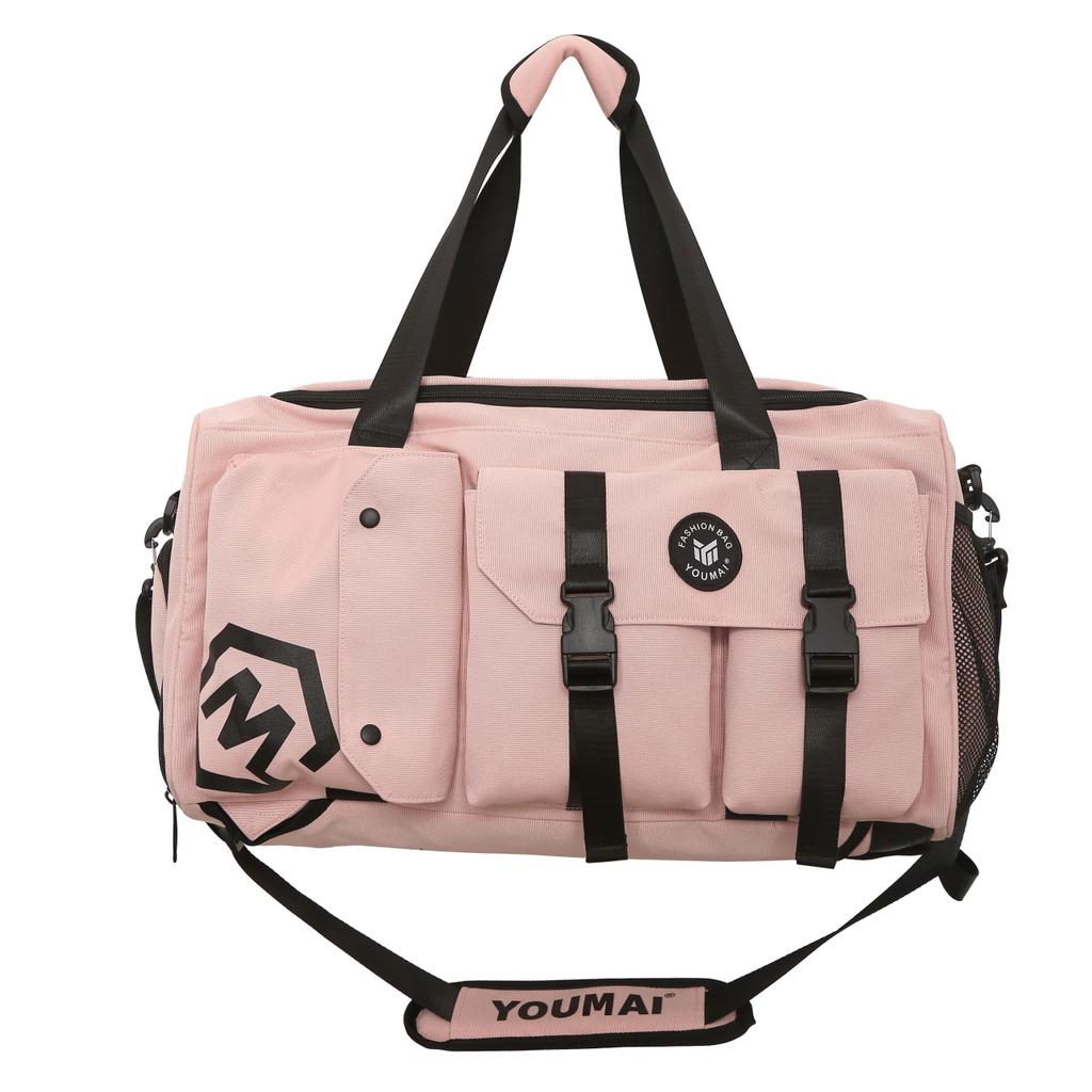 Multifunctional Travel Fitness Bag Large Capacity Crossbody Hand Luggage Dry and Wet Separation Swimming Bag