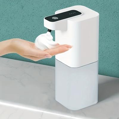 Automatic Soap Dispenser, 400ml/14oz Non-contact Sensor Foam Soap Dispenser, USB Rechargeable, Hands-free Automatic Foam Liquid Soap Dispenser