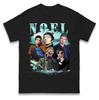 Noel Gallagher Vintage Grafik T-Shirt Unisex Unisex Band Sänger Fan Lässig Übergroß Kurzarm Baumwolle Streetwear Oberteile