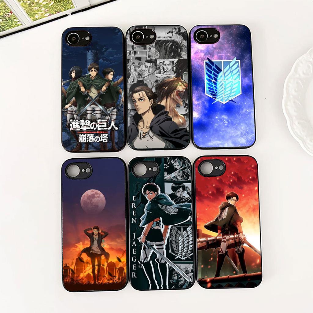 Cover for Motorola Moto G55 G45 G75 G85 G35 Edge 50 30 Fusion 40 NEO Ultra Pro Phone Case Comics Attack on titan levi Eren