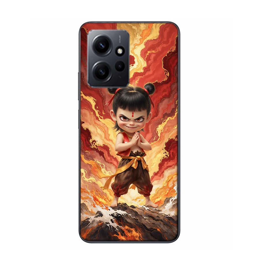 

N-Nezha Anime Movie Phone Case For Redmi Note 14 15 Pro 5G 13 12 Pro Plus 11 11T 11E 11S 10 Pro 10S 9 9S Cover Cell Clear TPU Ca Note 15 Pro Plus