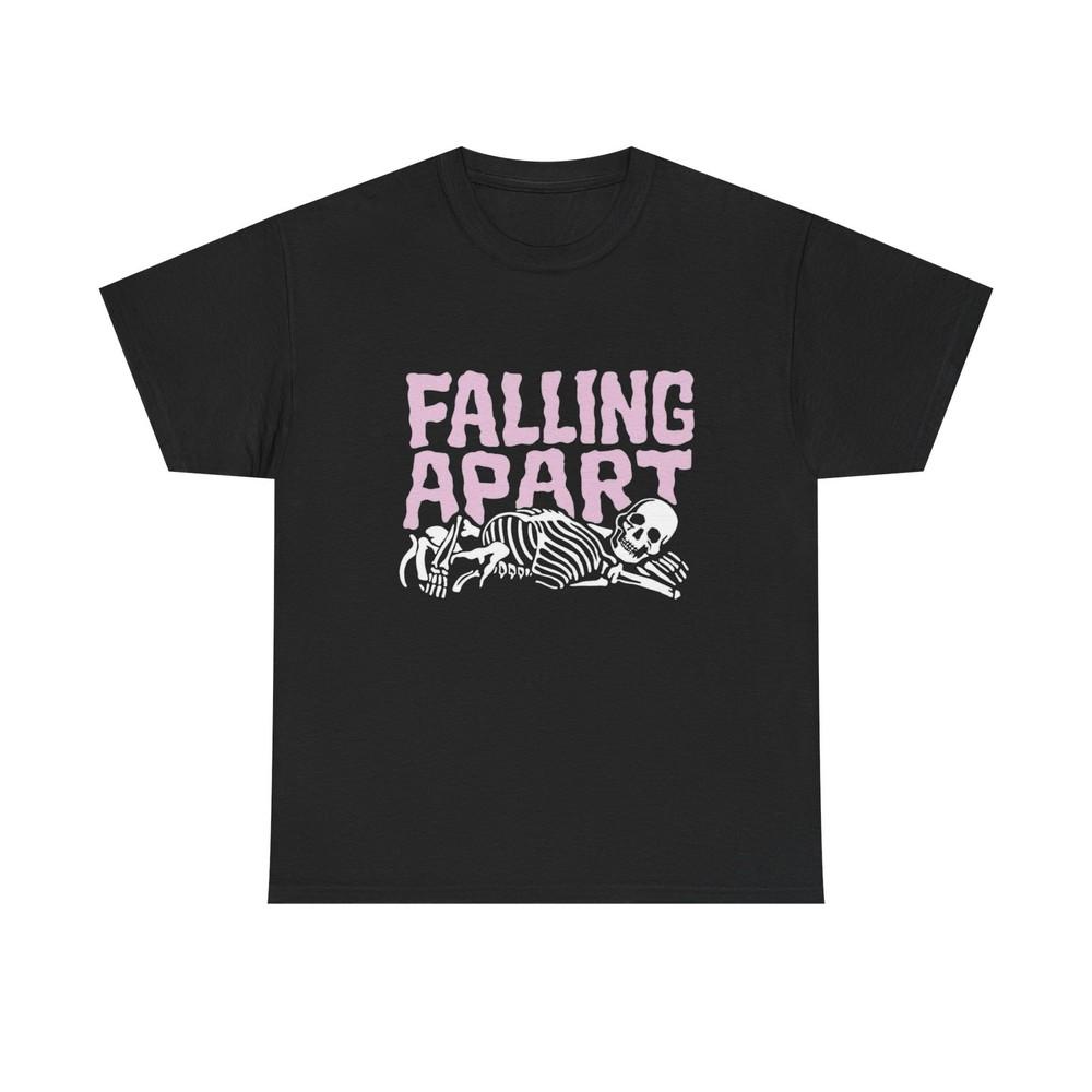 Falling Apart Graphic T Shirt Unisex Heavy Cotton Tee S