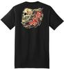 Authentic LUCKY 13 Pipe Skull T-Shirt Black M NEW