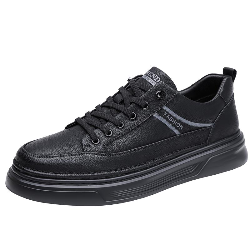 Sneakers Herre Formelle Sko Retro Mand Læder Forretningsmand Barok Sko Afslappet Udendørs Herre Oxford Fodtøj