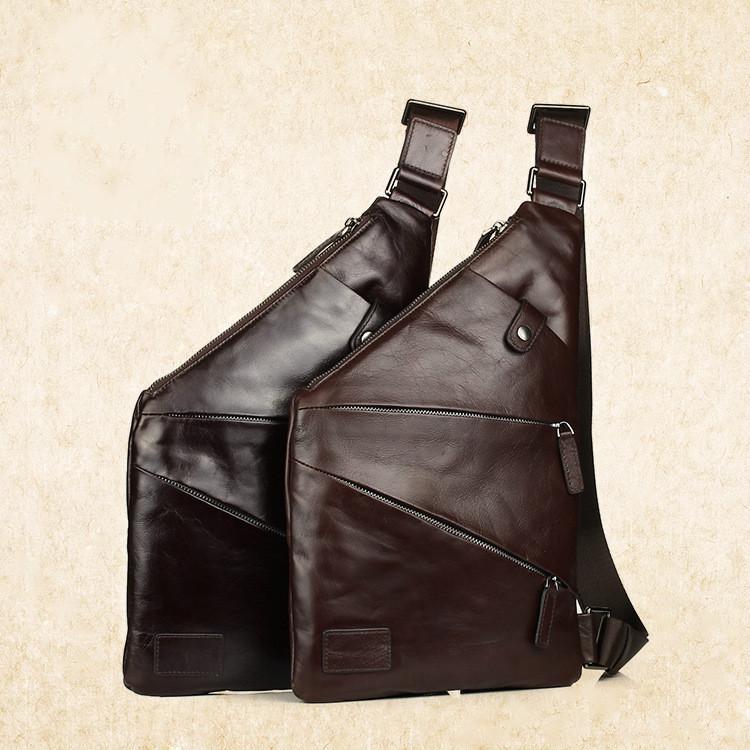 Buy Men's Chest Bag Storage Messenger Bag Shoulder Bag Business Casual