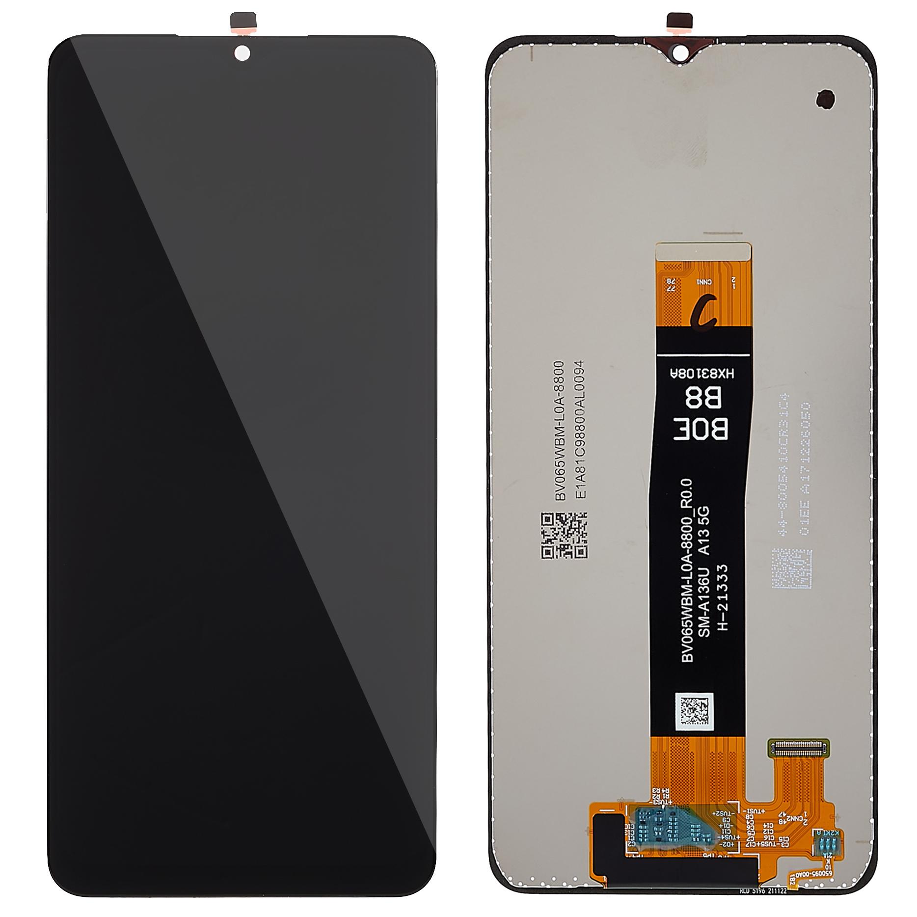 

For Samsung Galaxy A13 5G A136U Grade S OEM LCD Screen and Digitizer Assembly Part Replacement Accessories (Without Logo) A
