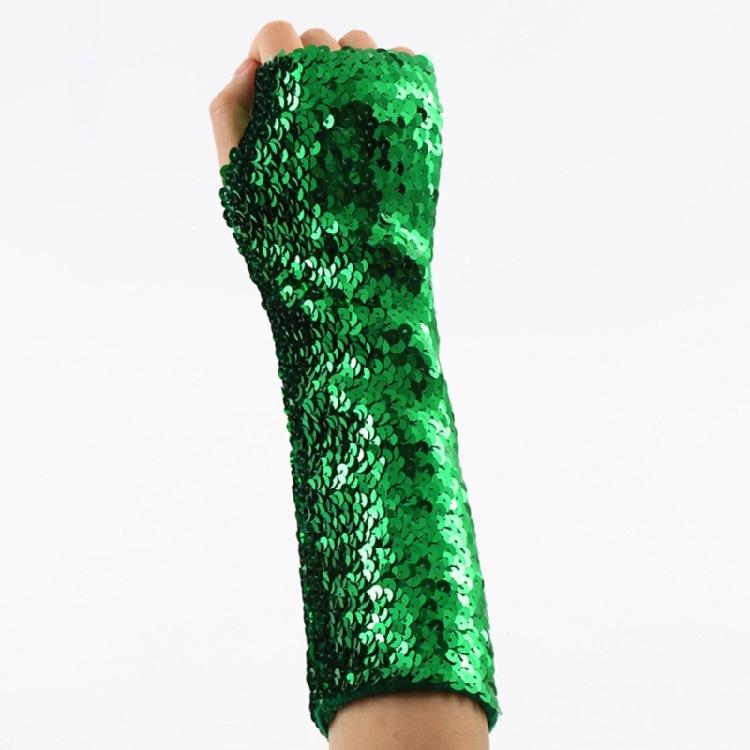 Elegant Glittering Sequins Arm Covers Elastic Arm Sleeves For Carnivals Party And Music Festival Dressingup Props