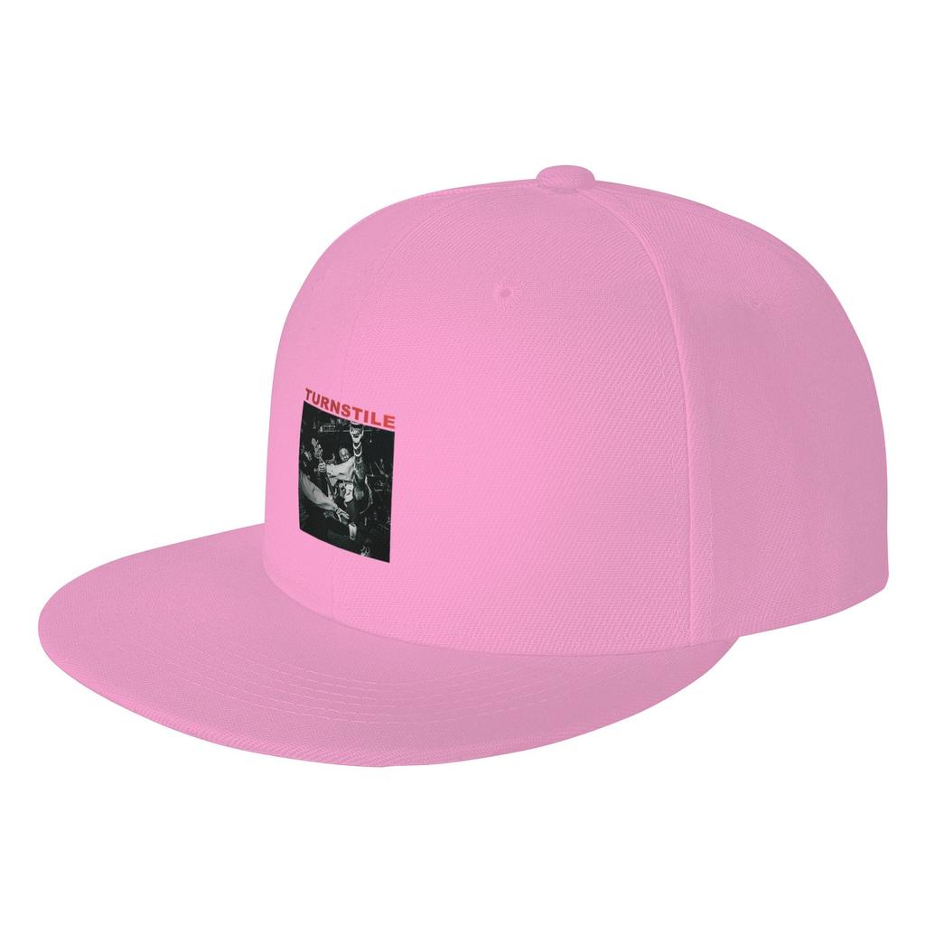 Mode Drehtor Amerikanische Hardcore Punk Band Klassischer Flacher Schirm Sonnenhut Schweißabsorbierendes Band Trucker Cap