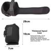 Black Color Fishing Reel Bag Protective Design Spinning Reel Cover  Travel Storage