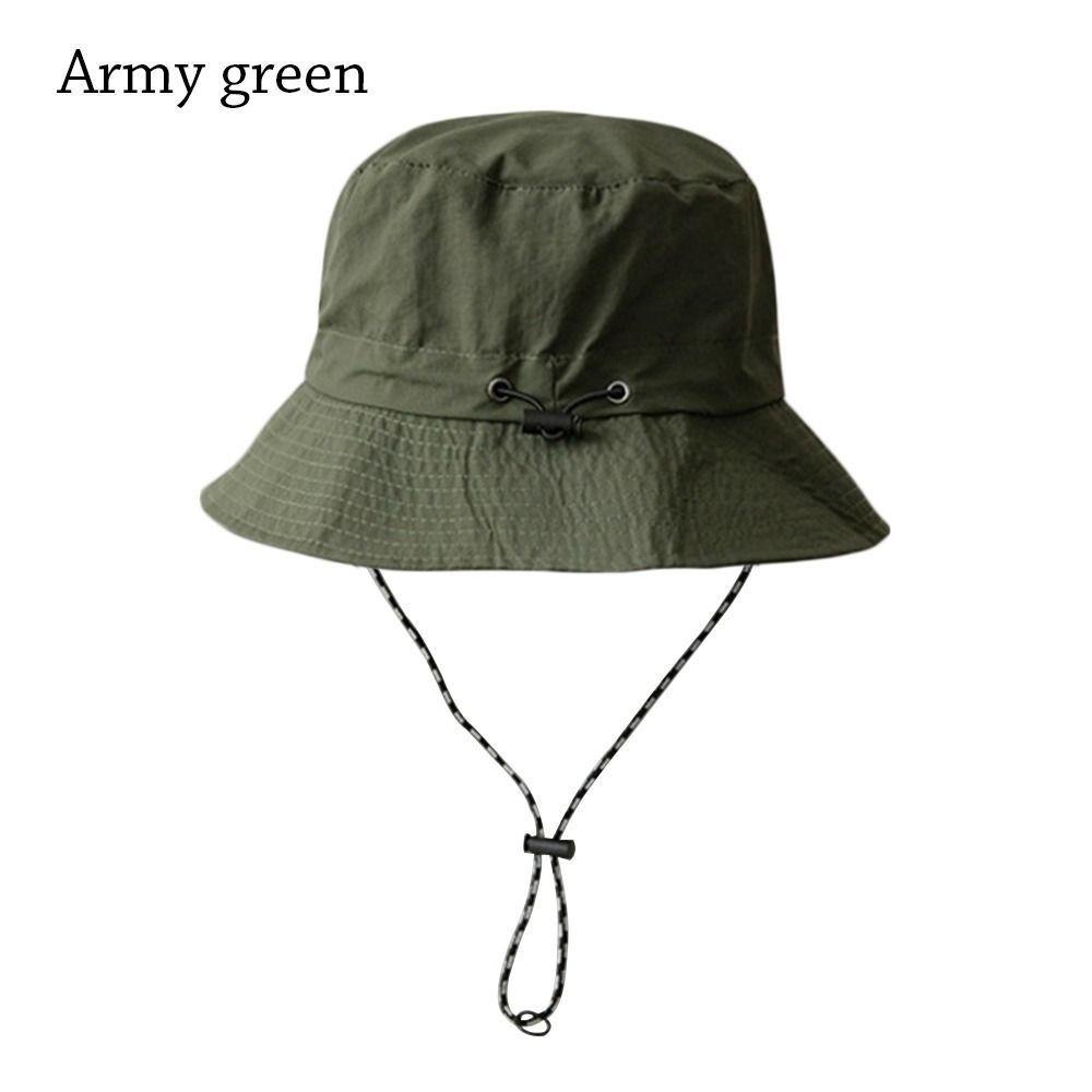 Waterproof Mountaineering Caps Anti-UV Panama Hat Portable Sun Hat  Camping Hiking