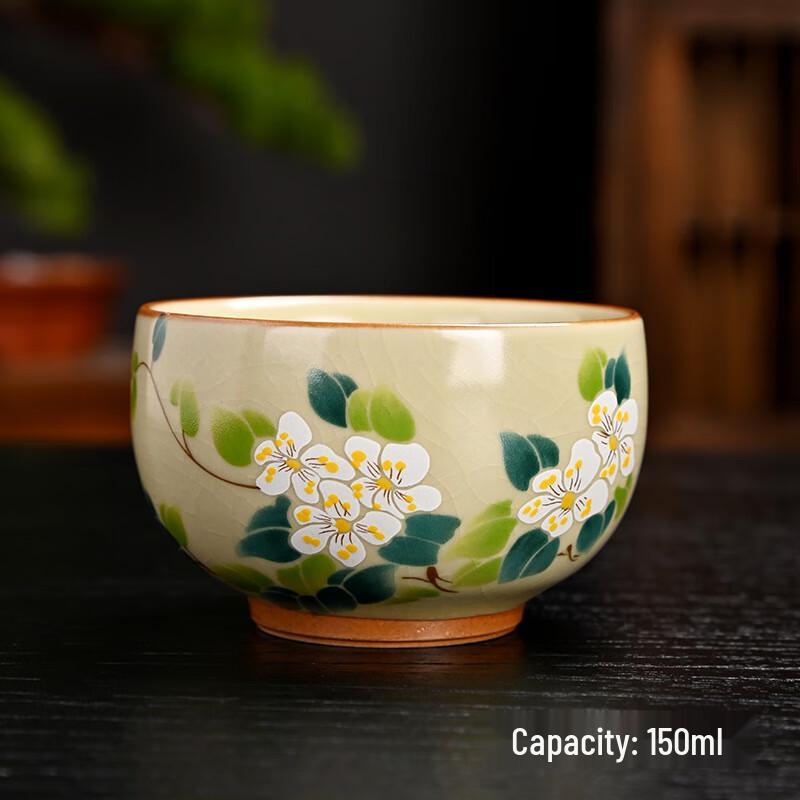 

Восьмиугольная эмалированная чашка для дегустации чая Шанци