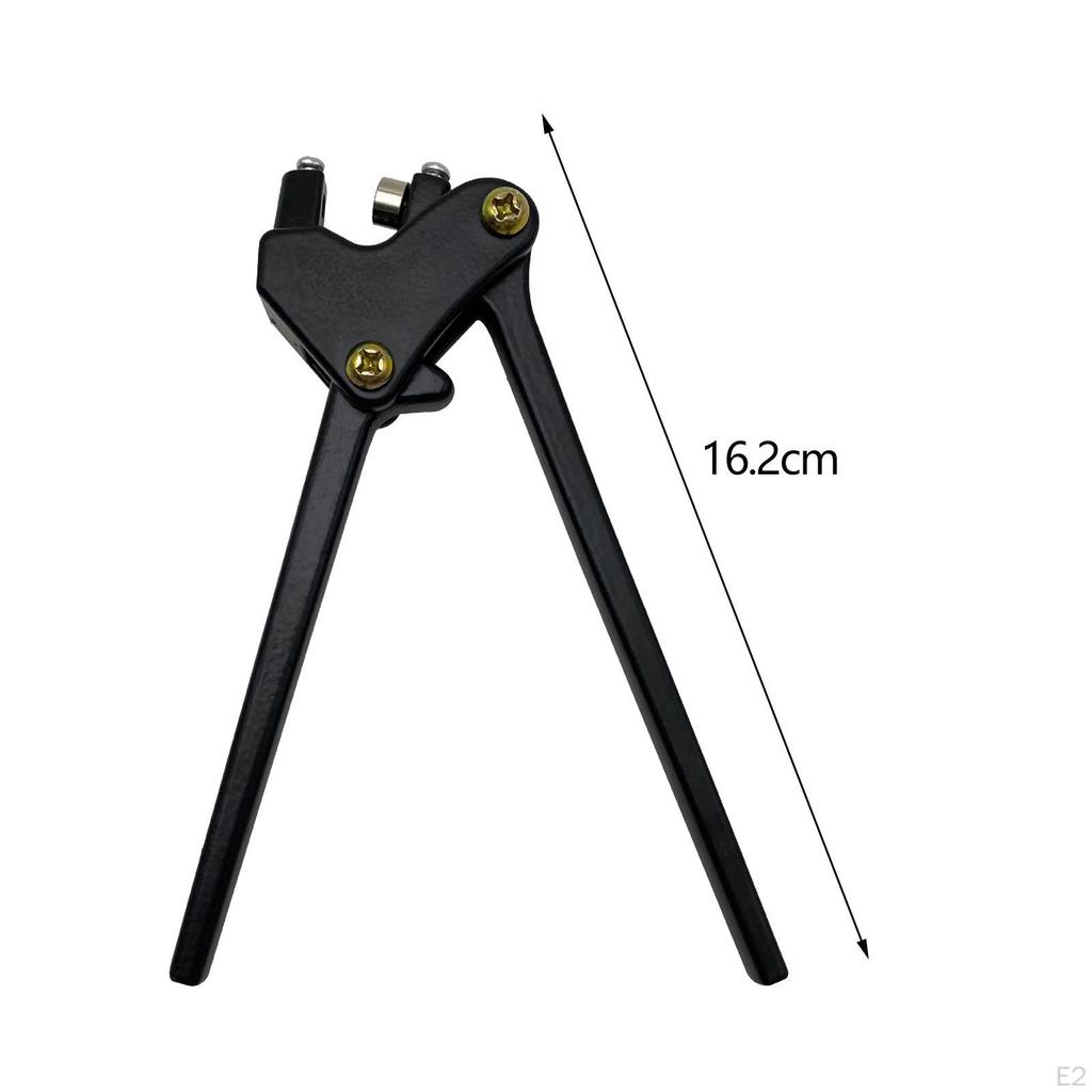 Jewelry Printing Pliers Marking Black Handle Craft for Earrings