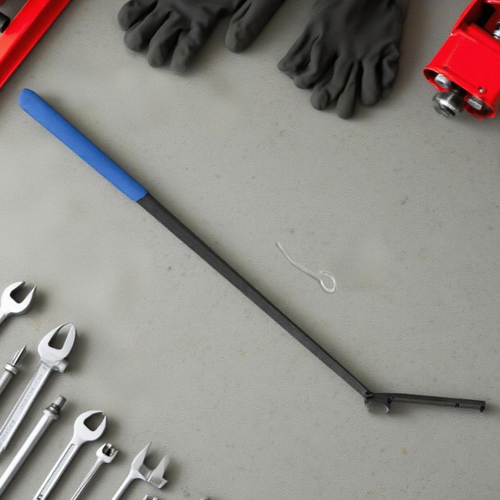 Car Repair Tool Serpentine Belt Tensioner Removal Tool Mini Pulley Wrench Pulley Disassembly Wrench Serpentine Belt Tool for Car