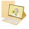 Protective Leather Case for iPad Mini 7 with Bluetooth Keyboard and Pen Slot, Compatible with Mini 6 & 5 Models
