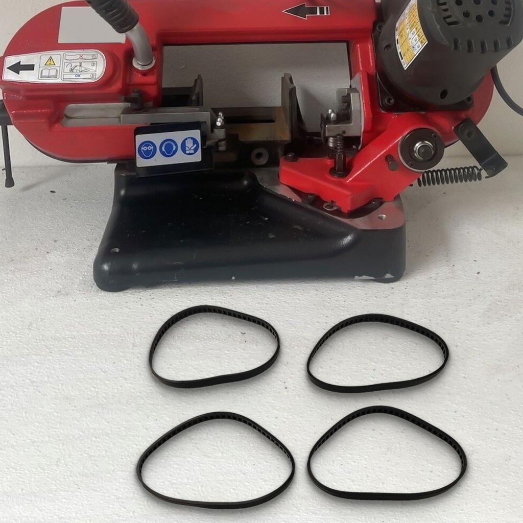 Tire Package for Bandsaw Includes Four Pieces Compatible with Multiple Models